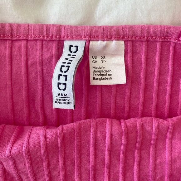 h&m pink tank top - Picture 2 of 2